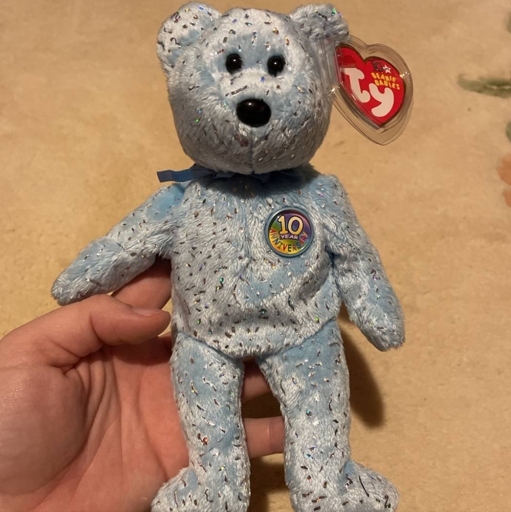 TY Beanie Baby Decade Bear